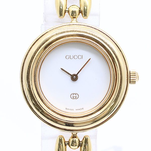 Gucci Change Bezel 11 12 Quartz White Dial Watch — view 2