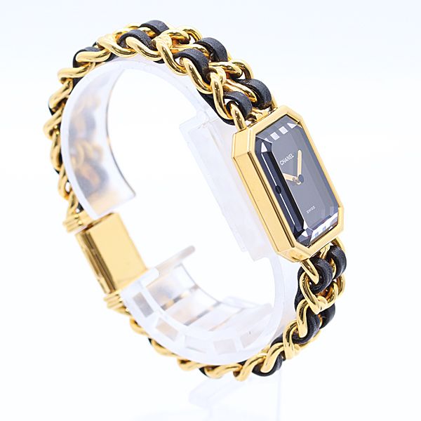 Chanel Premiere L Quartz Black Dial Watch — view 2