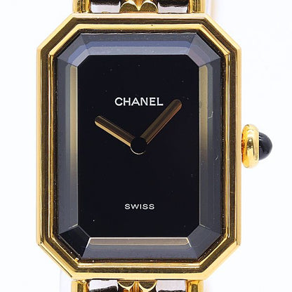Chanel Premiere L Quartz Black Dial Watch