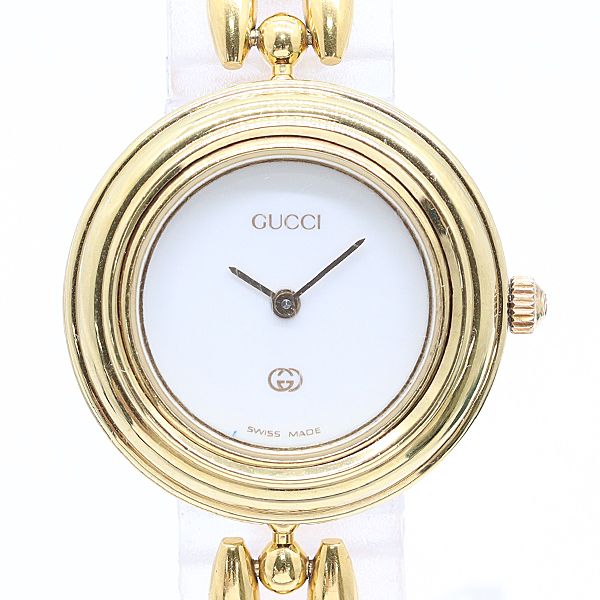 Gucci Change Bezel 11 12 Quartz White Dial Watch — view 2