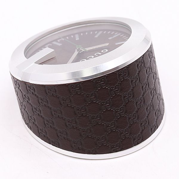 Gucci 210 Brown Dial Table Clock — view 3