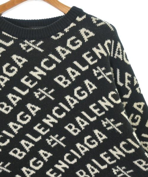 Balenciaga Knit Sweater Black — view 4
