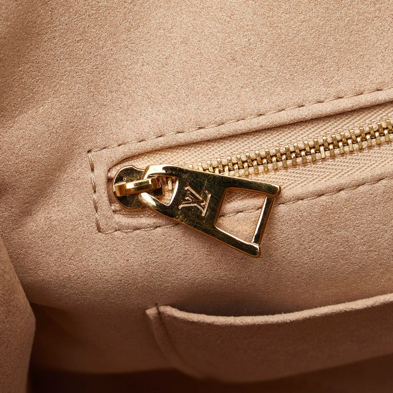 Louis Vuitton Monogram Empreinte On The Go Shoulder Bag Tote 2-Way Cream Rose — view 6