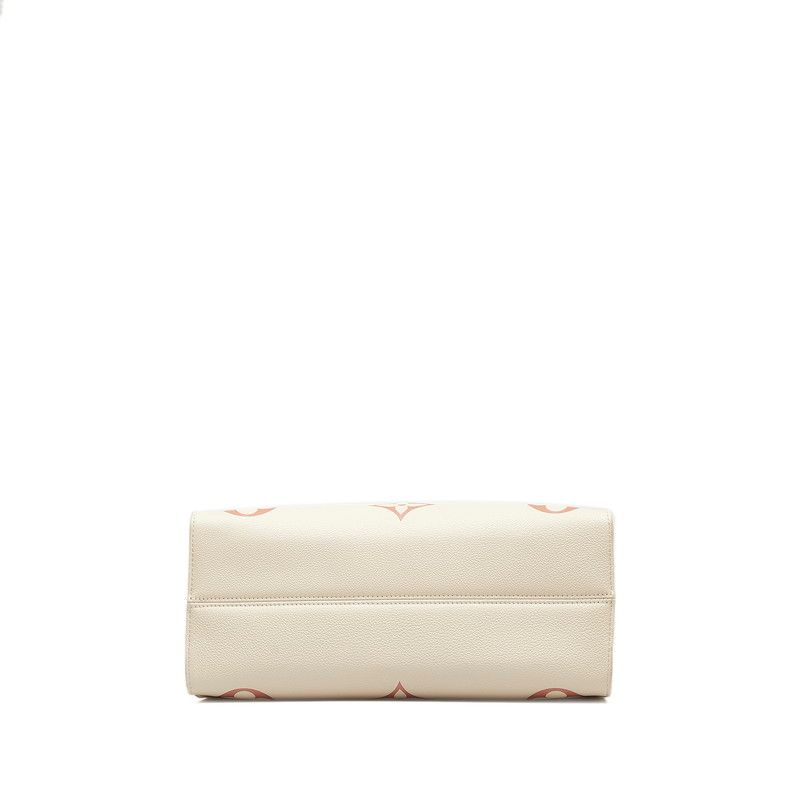 Louis Vuitton Monogram Empreinte On The Go Shoulder Bag Tote 2-Way Cream Rose — view 4