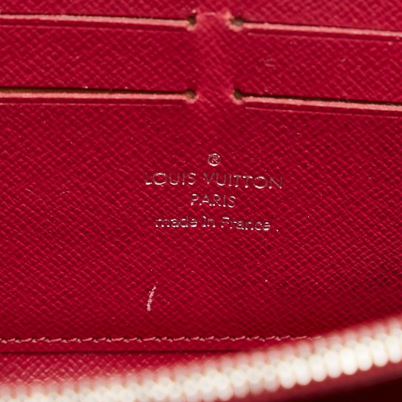Louis Vuitton Epi Zippy Wallet Zip Around Fuchsia Purple Leather — view 8