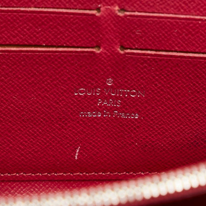 Louis Vuitton Epi Zippy Wallet Zip Around Fuchsia Purple Leather — view 8