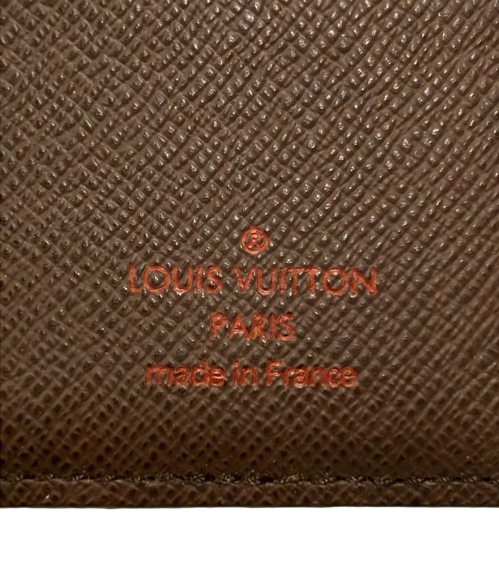 Louis Vuitton Card Holder Business Organizer de Poche Damier Ebene — view 4
