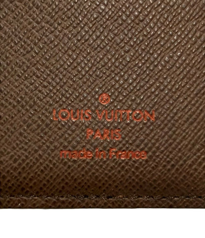 Louis Vuitton Card Holder Business Organizer de Poche Damier Ebene — view 4