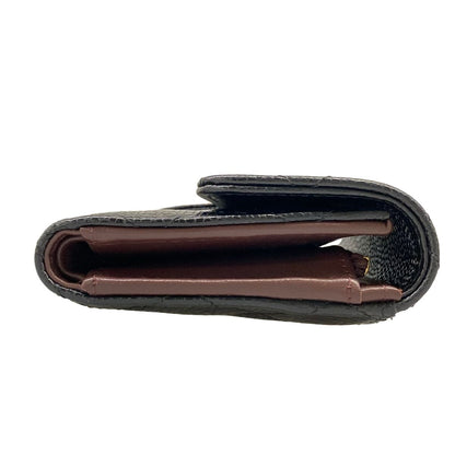 Chanel Trifold Wallet Classic Flap Quilted Black Gold Handbag — view 9