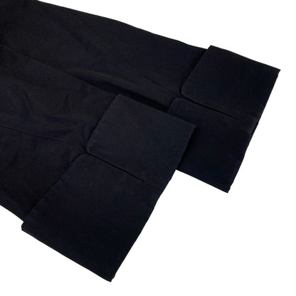 Celine Trench Coat 38 M Black Long Sleeve Winter Cotton — view 5