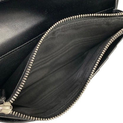 Saint Laurent Paris Wallet Black Leather — view 4