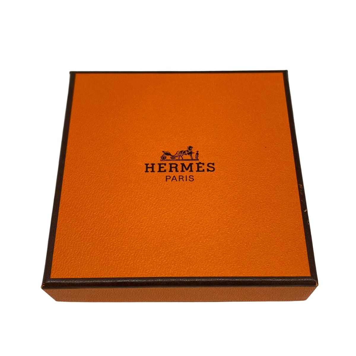 Hermes Bracelet Jumbo Leather Brown Silver Double Strand — view 6