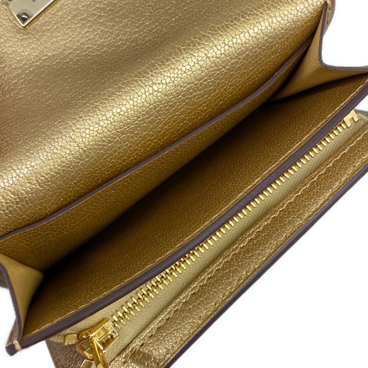 Hermes Coin Case Kelly Pocket Slim — view 3