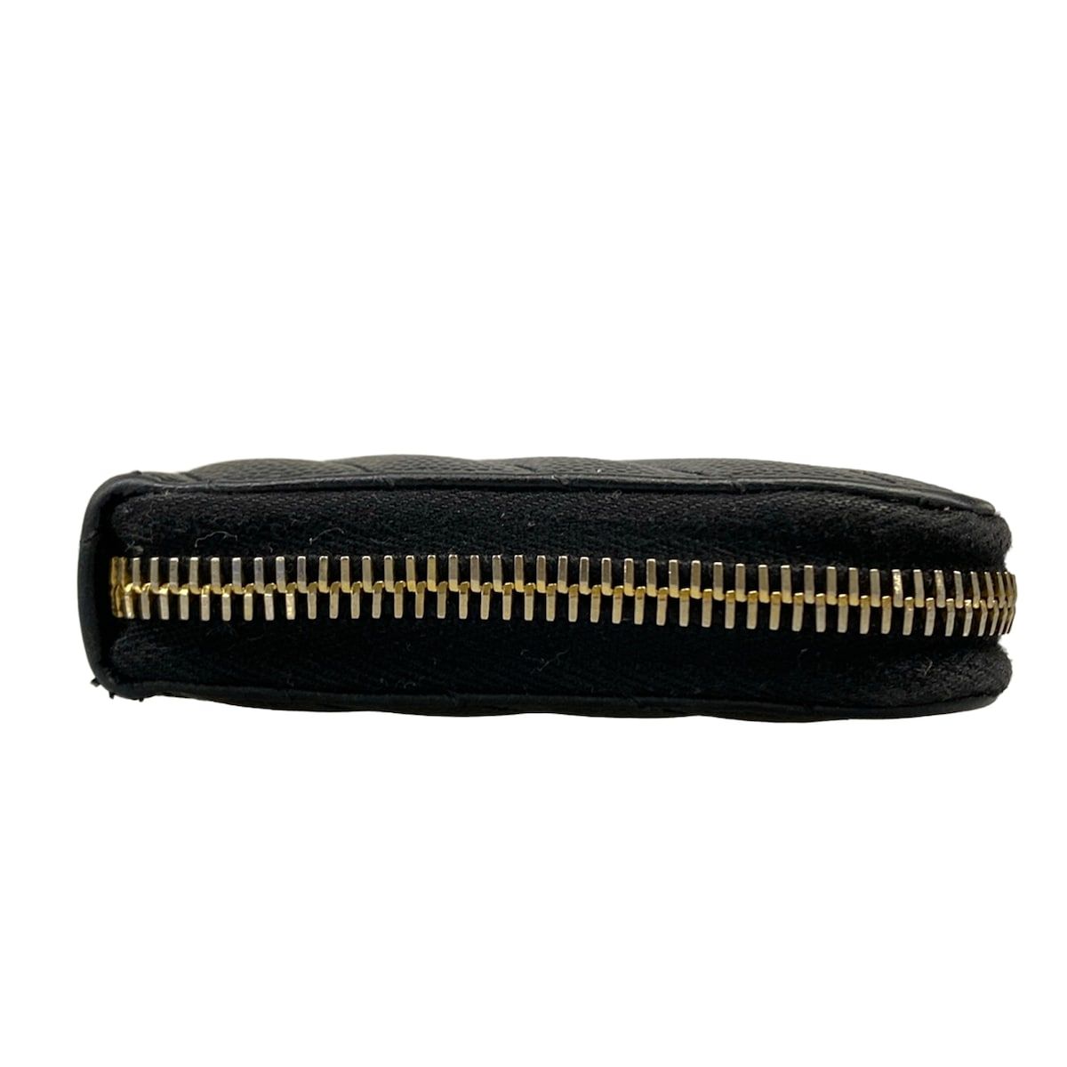 Saint Laurent Paris Wallet Black Zip Around Leather — view 8