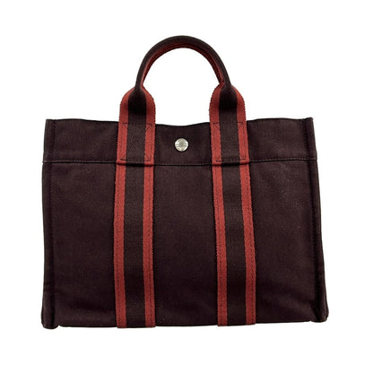 Hermes Tote Fourre Tout PM Bordeaux — view 3