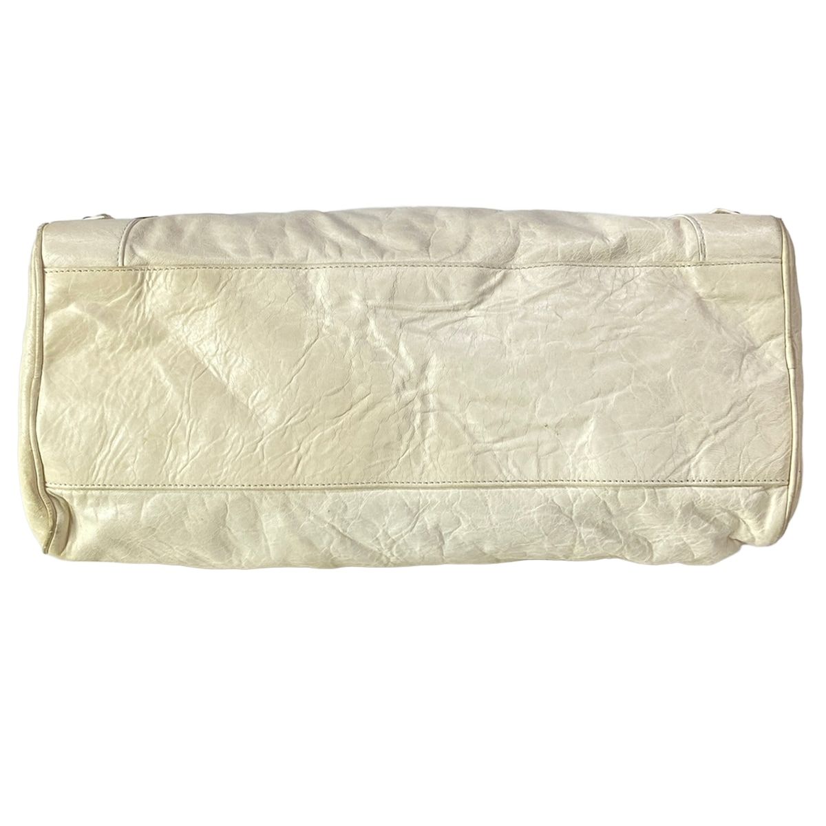 Balenciaga Handbag the Twig Ivory Leather — view 5