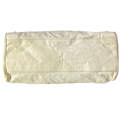 Balenciaga Handbag the Twig Ivory Leather — view 5