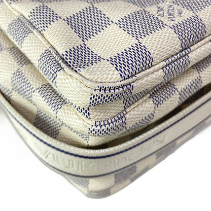 Louis Vuitton Shoulder Bag Damier Naviglio Azur — view 6