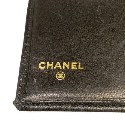 Chanel Wallet Bicolor Black Gold Kiss Lock Lambskin — view 5
