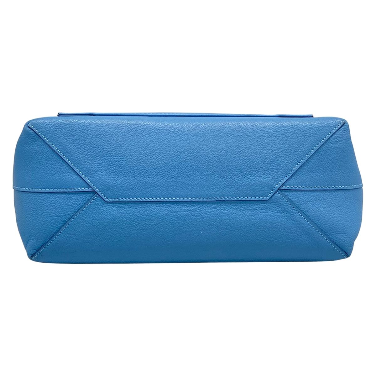 Louis Vuitton Handbag Lockme Light Blue Black Leather — view 5