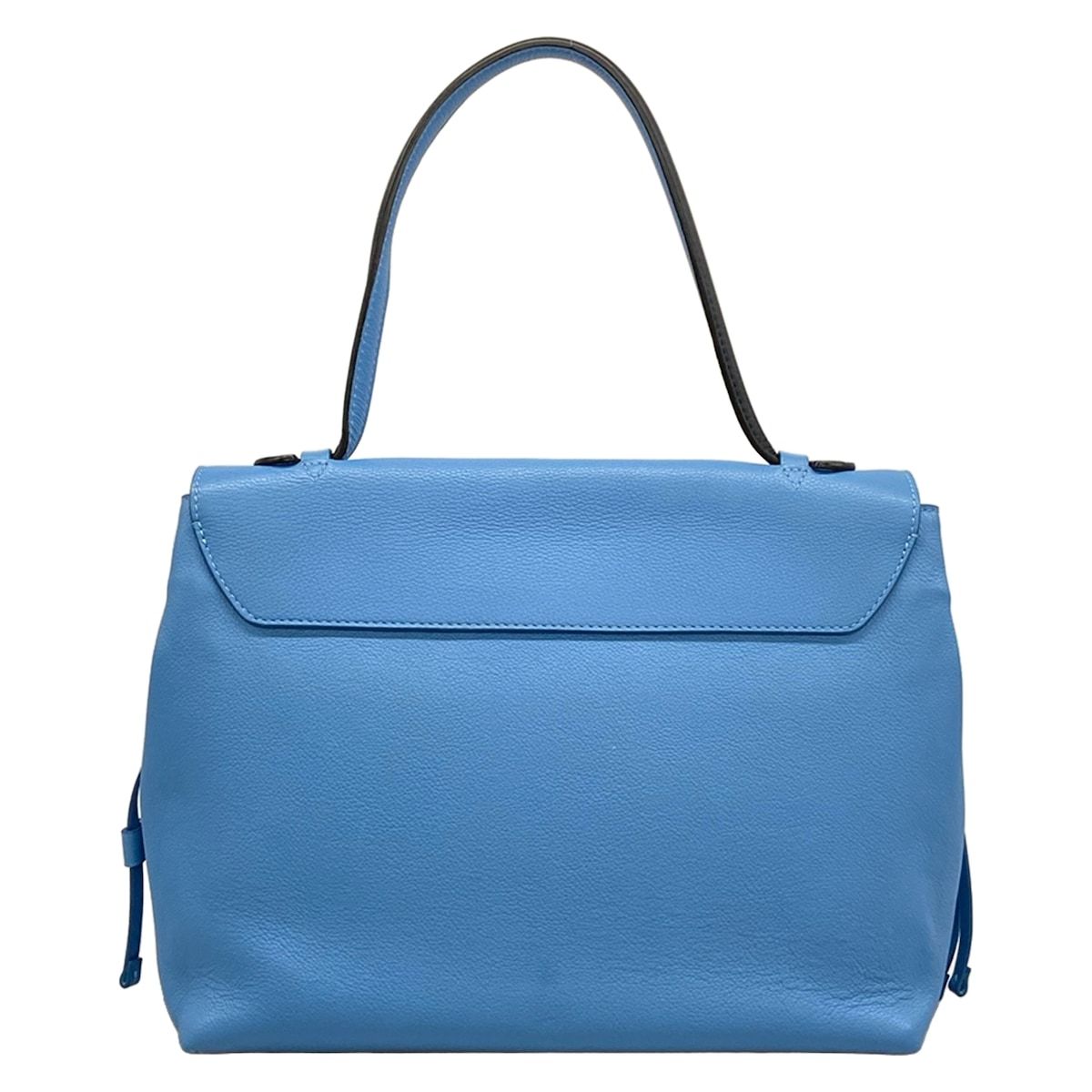 Louis Vuitton Handbag Lockme Light Blue Black Leather — view 3