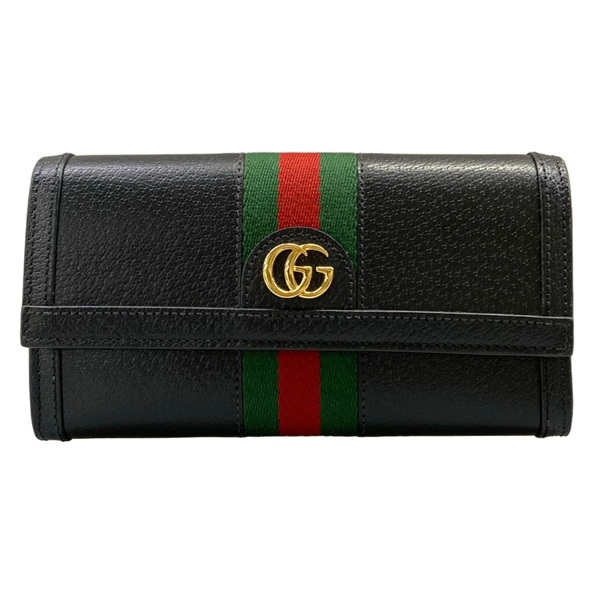 Gucci Wallet Ophidia Black Leather