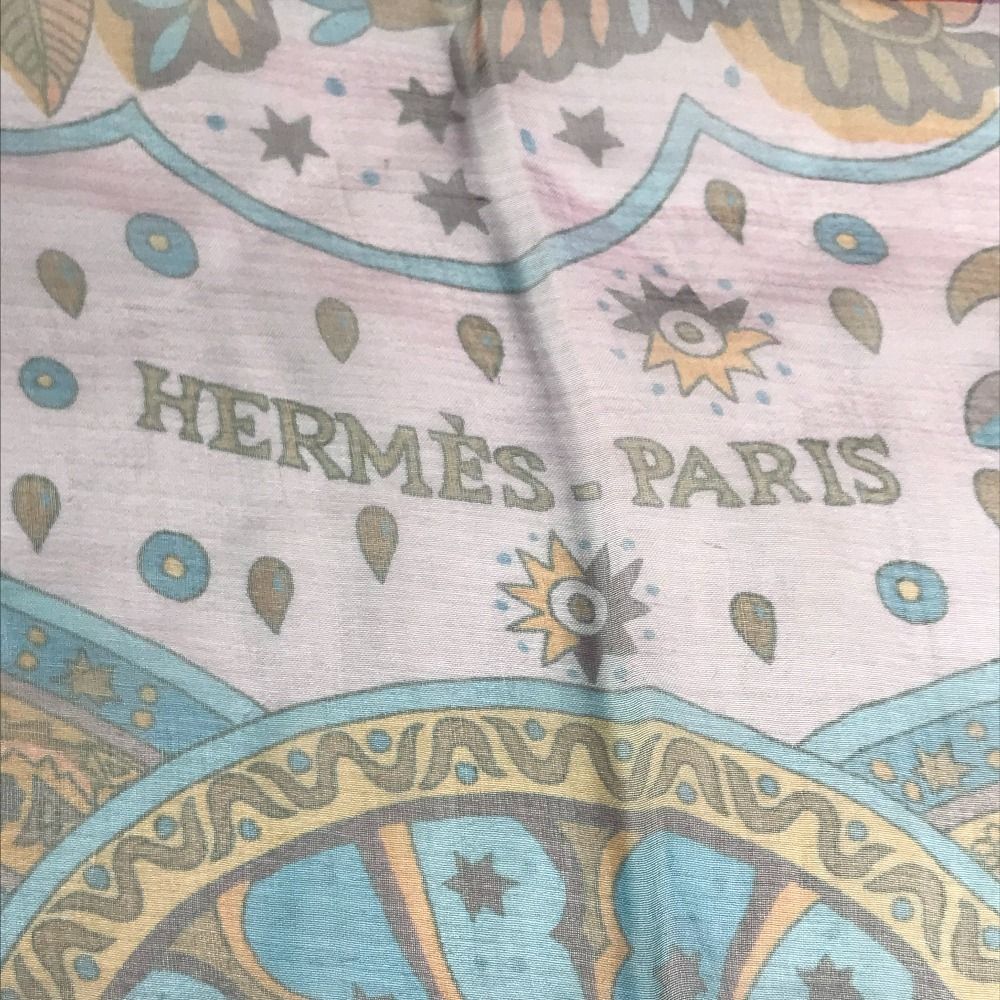 Hermes Scarf Carre 140 Silk Purple — view 4