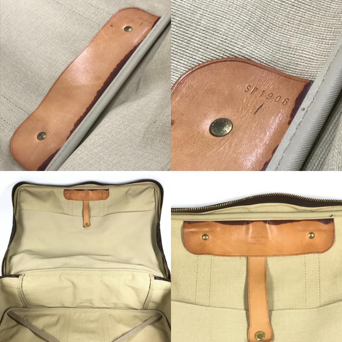 Louis Vuitton Boston Bag Sirius 65 Monogram Canvas Brown — view 8