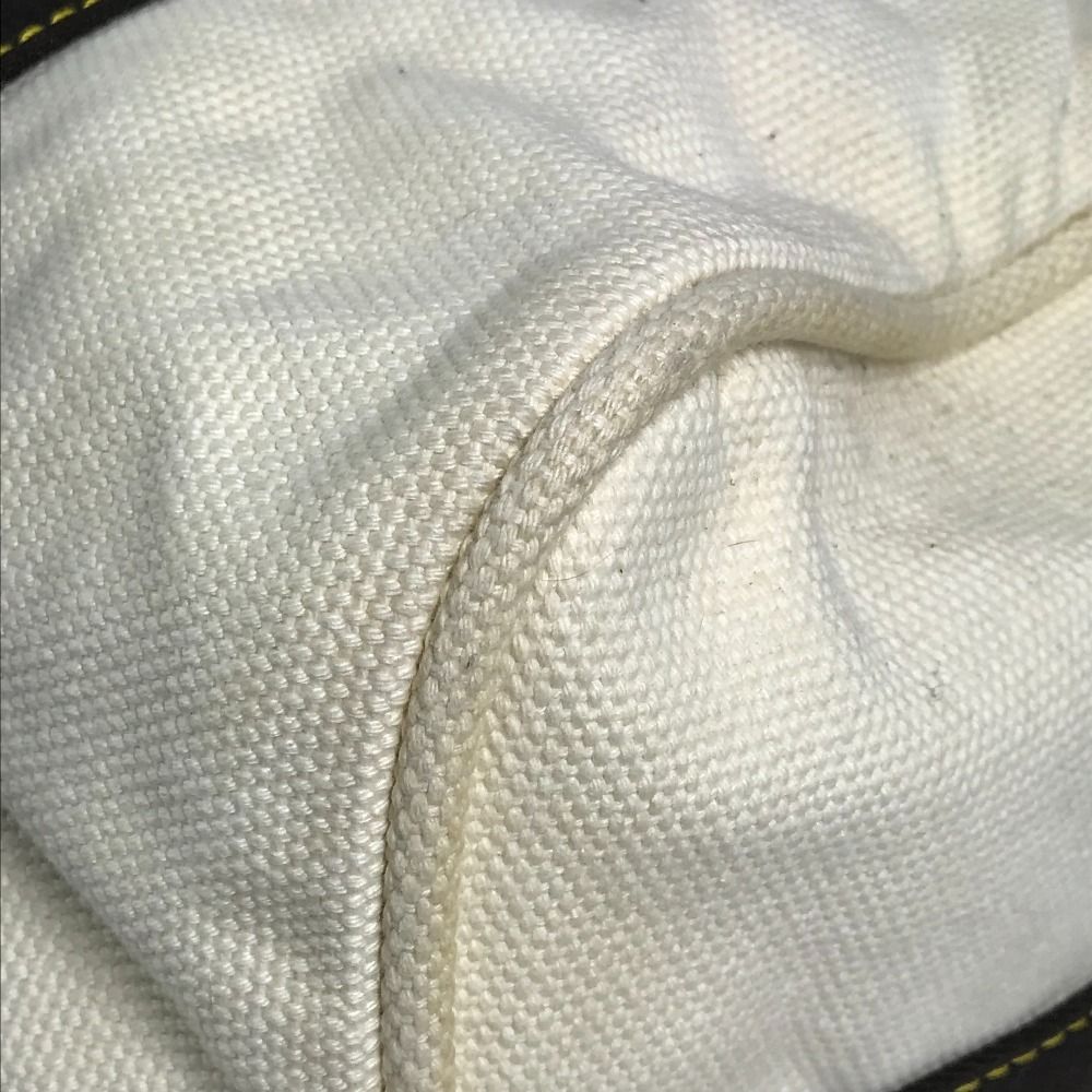 Louis Vuitton Shoulder Bag Cabas GM Canvas Ecru White — view 6