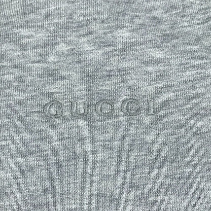 Gucci Sweatshirt Logo Long Sleeve Cotton Gray — view 7