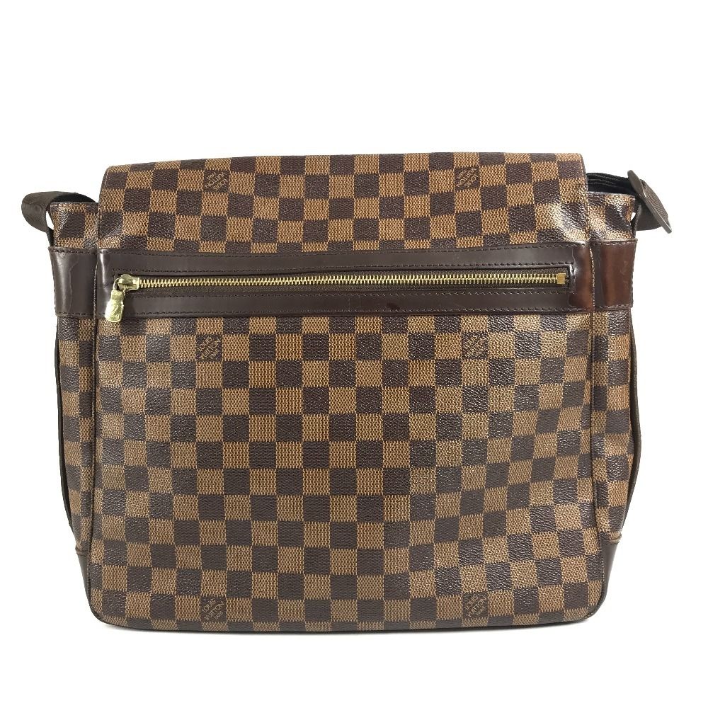 Louis Vuitton Shoulder Bag Bastille Damier Canvas Ebene Brown — view 2