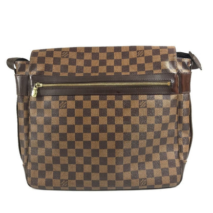 Louis Vuitton Shoulder Bag Bastille Damier Canvas Ebene Brown — view 2