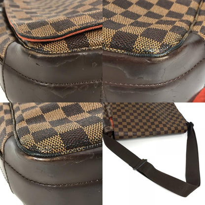Louis Vuitton Shoulder Bag Bastille Damier Canvas Ebene Brown — view 7