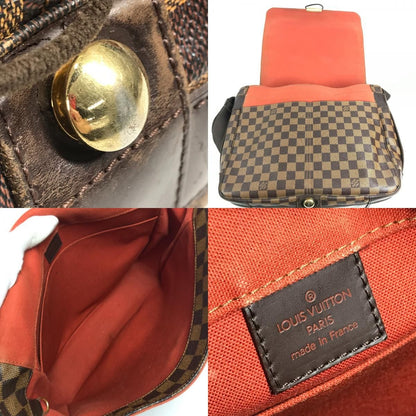Louis Vuitton Shoulder Bag Bastille Damier Canvas Ebene Brown — view 8