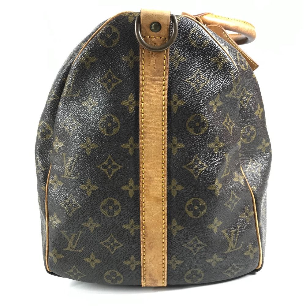 Louis Vuitton Boston Bag Keepall Bandouliere 50 Monogram Canvas Brown — view 4