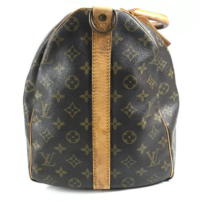 Louis Vuitton Boston Bag Keepall Bandouliere 50 Monogram Canvas Brown — view 4