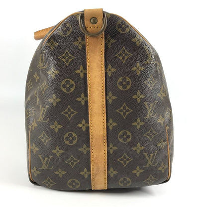 Louis Vuitton Boston Bag Keepall Bandouliere 50 Monogram Canvas Brown — view 3