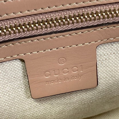 Gucci Handbag GG Pattern Mayfair Dark Brown Beige Leather — view 9