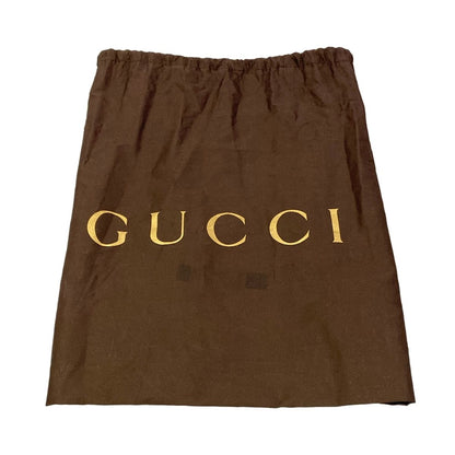 Gucci Handbag GG Pattern Mayfair Dark Brown Beige Leather — view 8