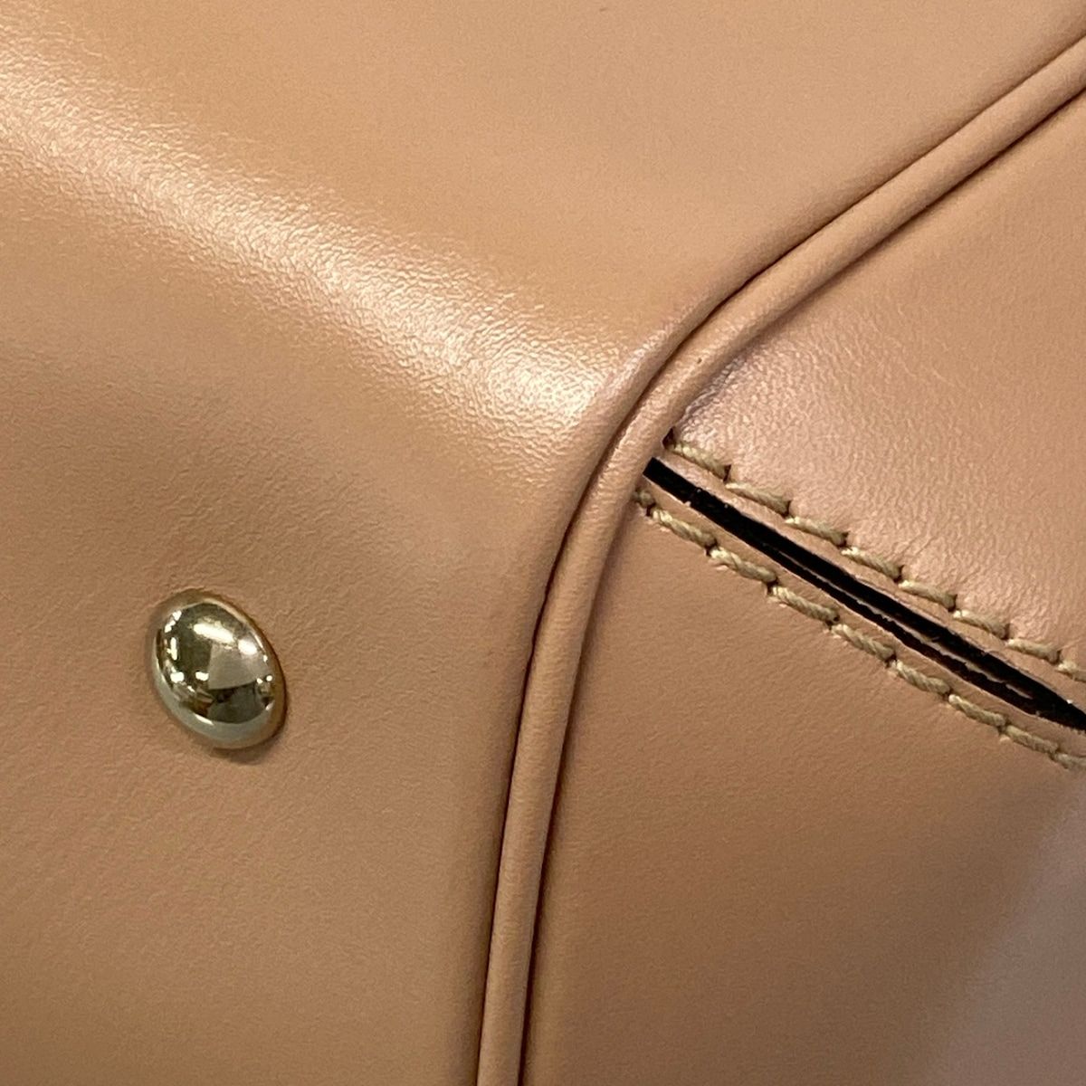 Gucci Handbag GG Pattern Mayfair Dark Brown Beige Leather — view 6