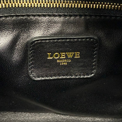 Loewe Handbag Amazona 28 Black Leather — view 9