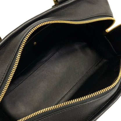 Loewe Handbag Amazona 28 Black Leather — view 7