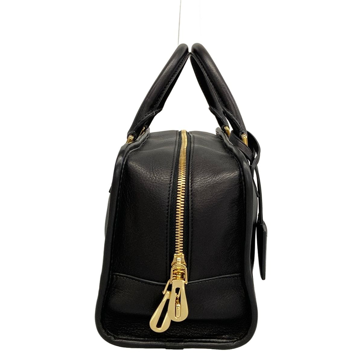Loewe Handbag Amazona 28 Black Leather — view 2