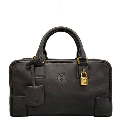 Loewe Handbag Amazona 28 Black Leather
