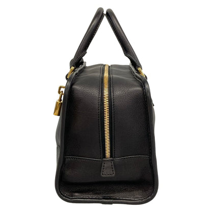Loewe Handbag Amazona 28 Black Leather — view 4