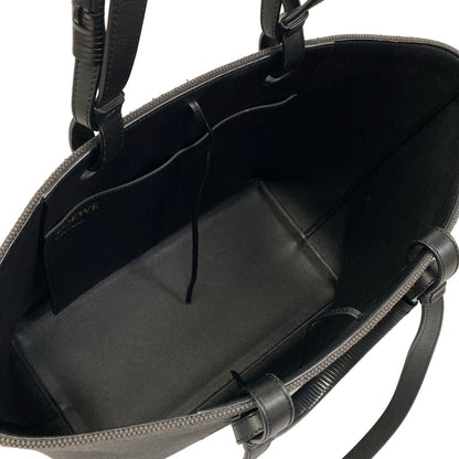 Loewe Tote Anagram Dark Gray Black 2-Way Leather — view 7