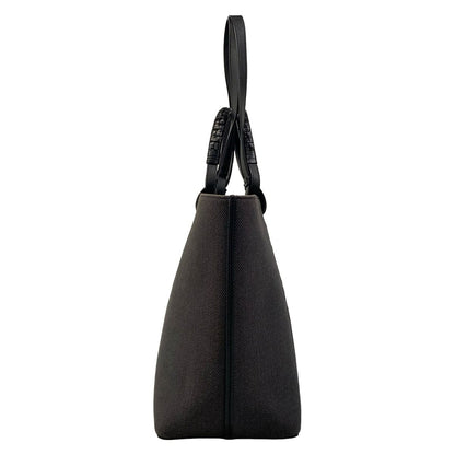 Loewe Tote Anagram Dark Gray Black 2-Way Leather — view 2