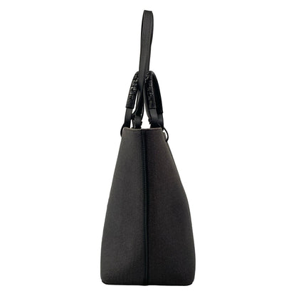 Loewe Tote Anagram Dark Gray Black 2-Way Leather — view 4