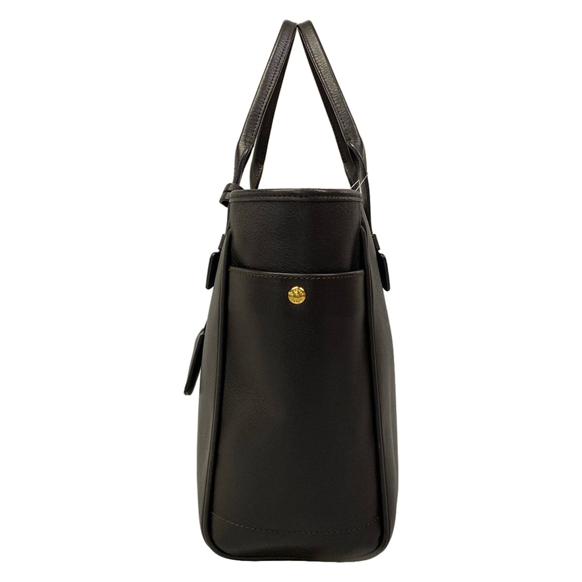 Loewe Tote Heritage Dark Brown Leather — view 4