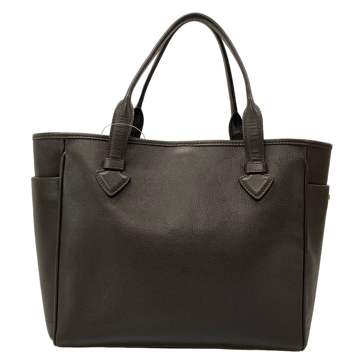 Loewe Tote Heritage Dark Brown Leather — view 3